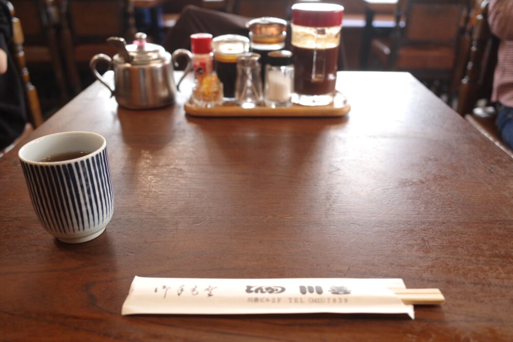 川善さんテーブル