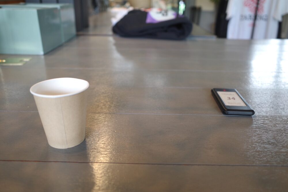 リトル ダーリン コーヒー ロースターズさんカウンター