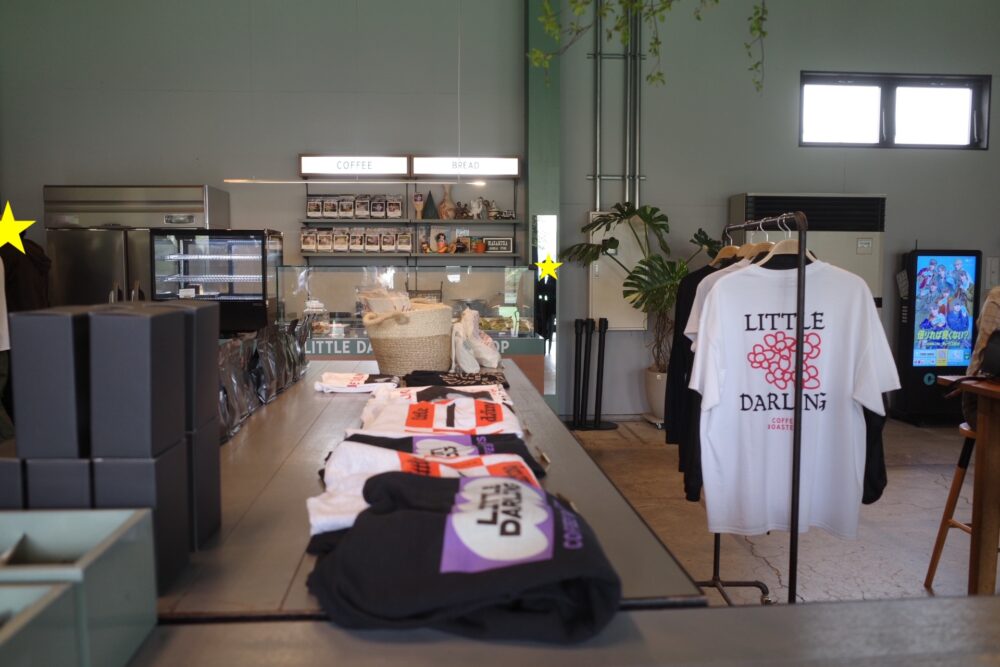 リトル ダーリン コーヒー ロースターズさん店内