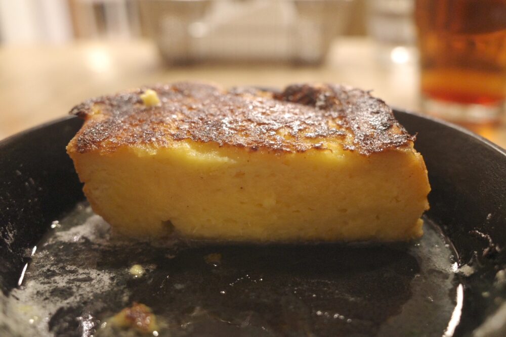 メイプルフレンチトーストの断面