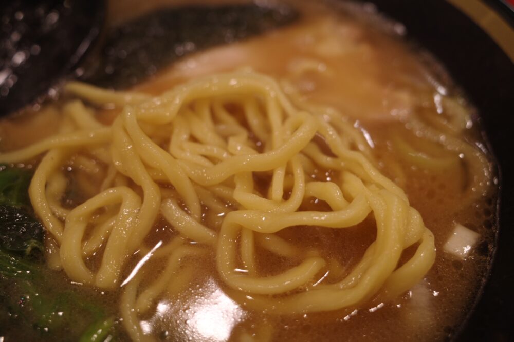 麺の表面