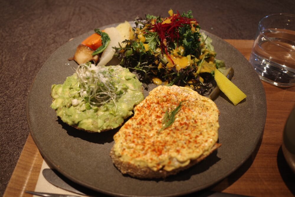 オープンサンドプレート