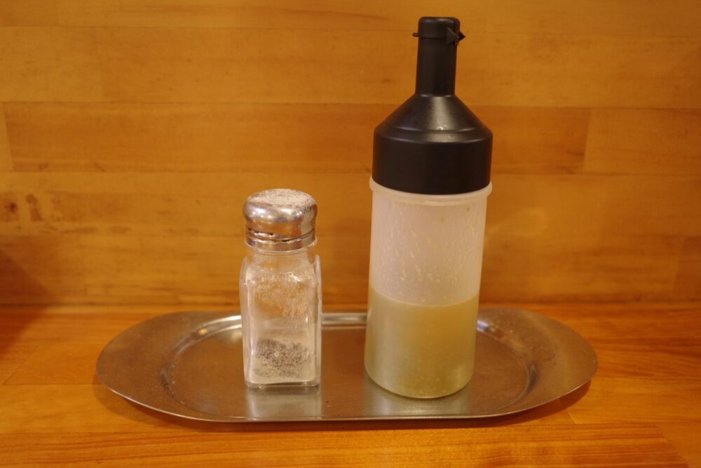 胡椒とゆずこ酢