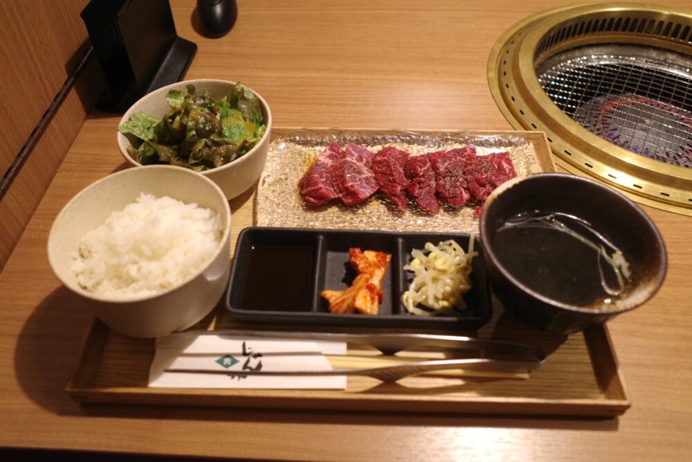 牛ハラミ定食