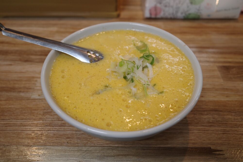 納豆ざるのつけ汁