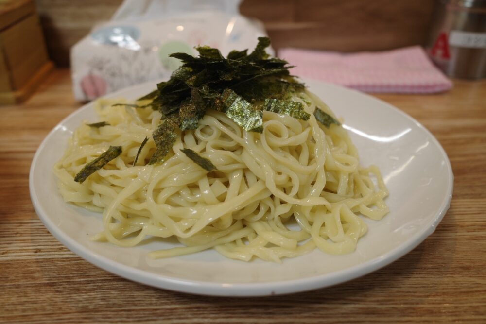 麺の盛り具合