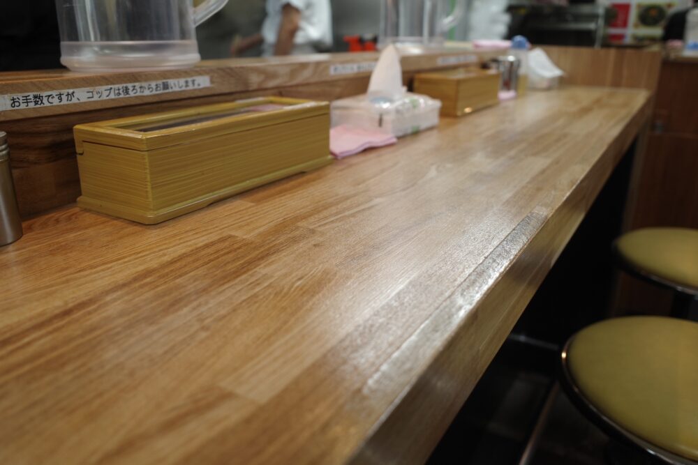 らぁめん ふるいちさん店内