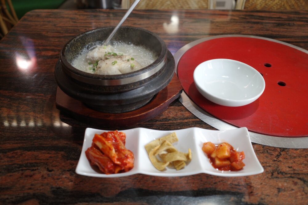 参鶏湯セット