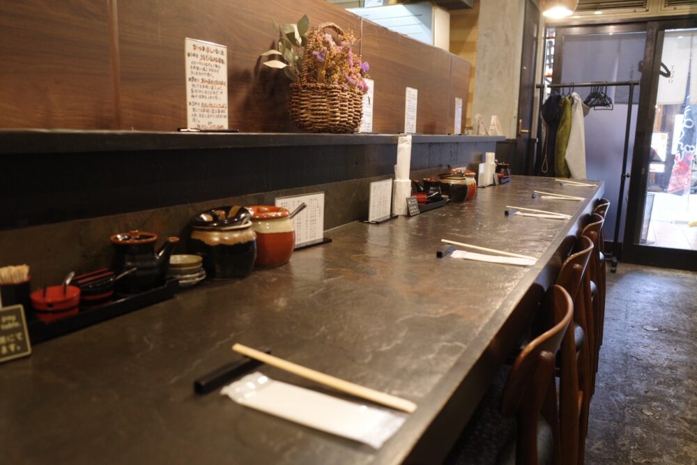 うなぎ亭 智さん店内