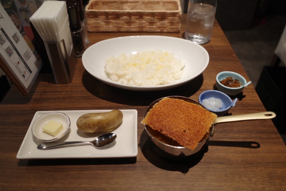 ビーフカレー+チーズセット