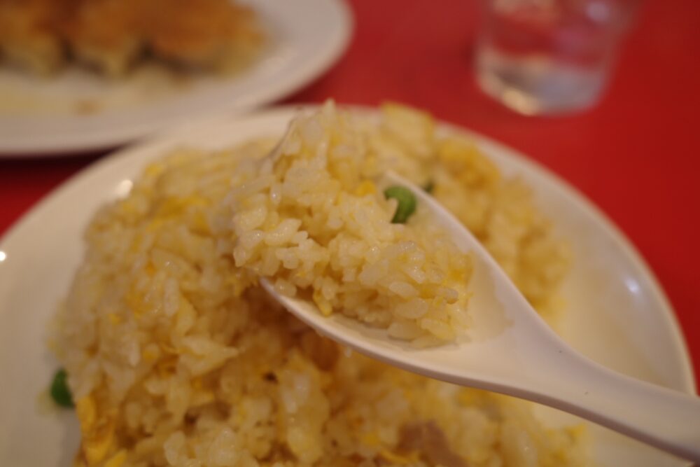 一口の玉子チャーハン
