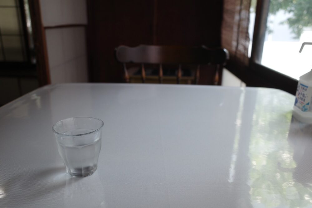 洋食入舟さんテーブル