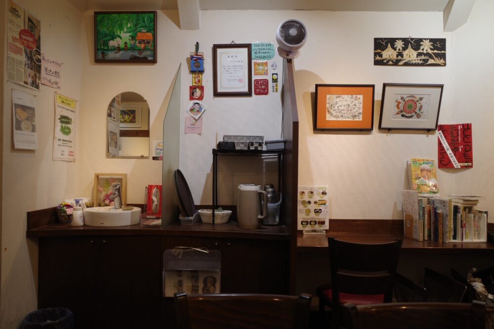 ケララの風モーニングさん店内