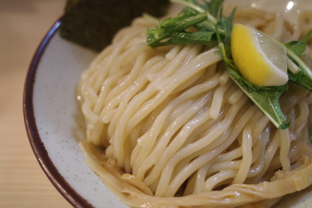 麺の表面