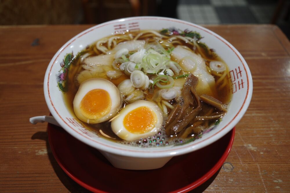 津軽ラーメンのあっさり+味玉