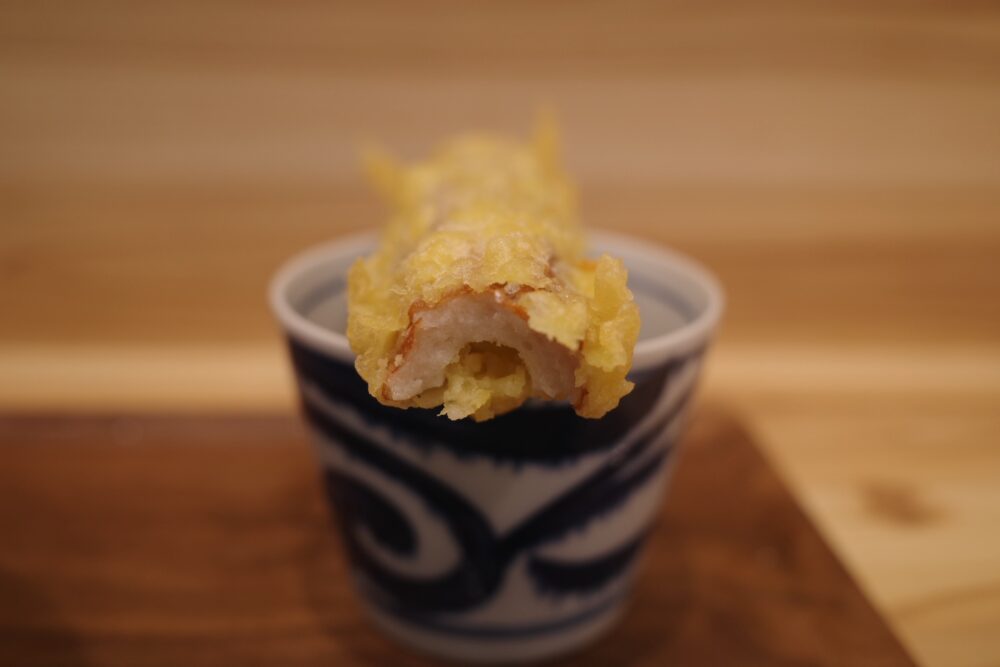 ちくわ天の断面