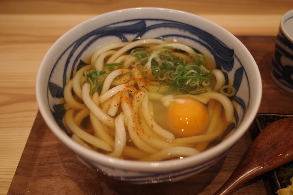 月見うどん