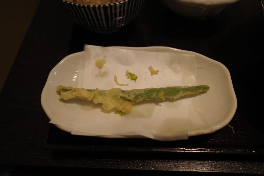 いんげん天