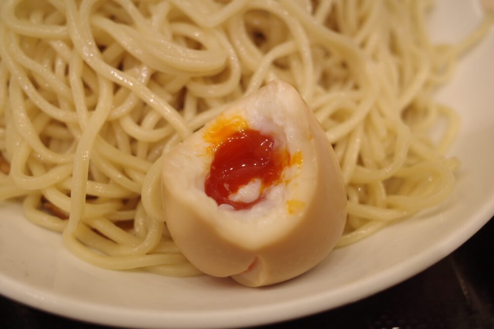 味玉の断面