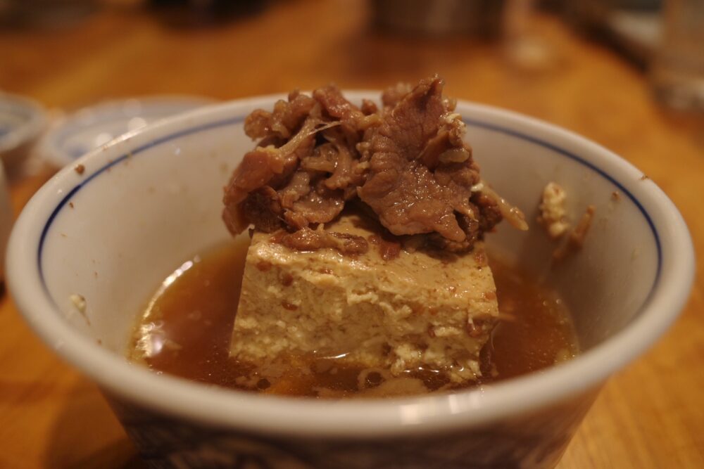 肉豆腐の断面