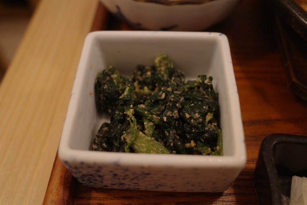 ほうれん草の胡麻和え