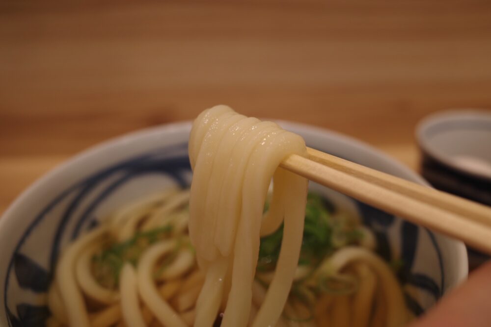 一口のうどん