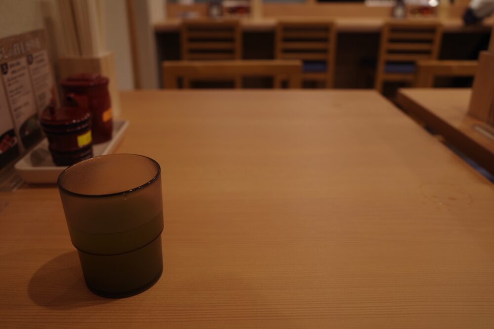 うなぎのうな泰さんテーブル