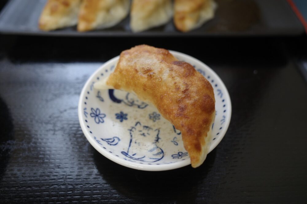 餃子の表面