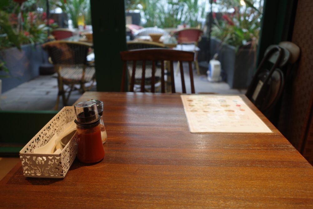 Faifo Vietnam Cuisineさんテーブル