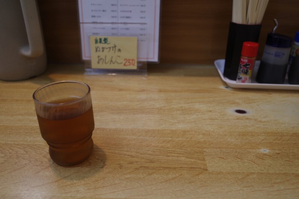 食事処 井戸屋さんカウンター