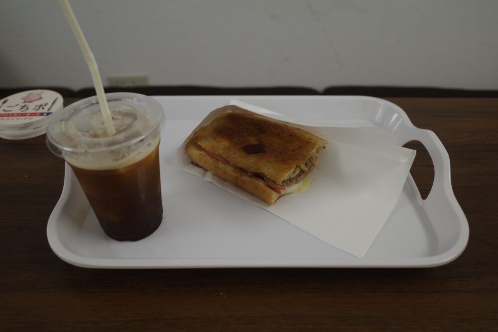 蒲田のキューバサンド＋水出しアイスコーヒー