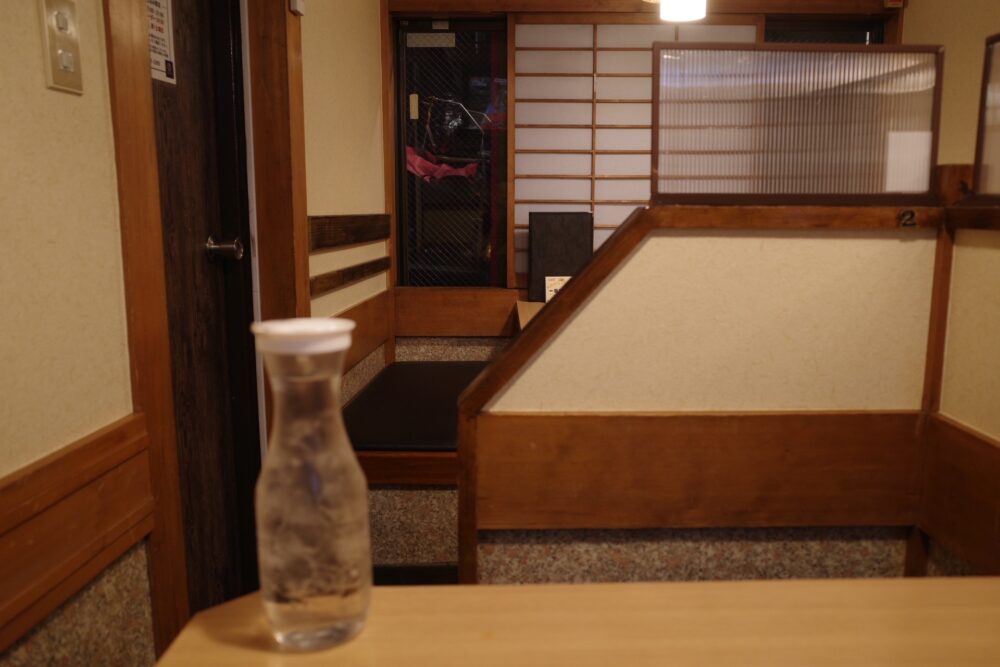上むら 本店さん店内