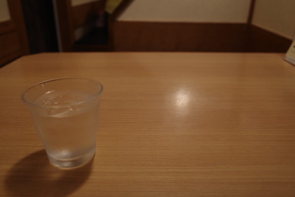 上むら 本店さんテーブル