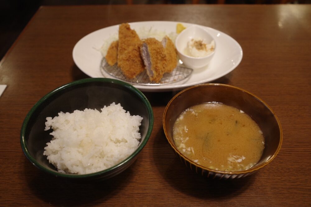 豚ヒレカツ定食