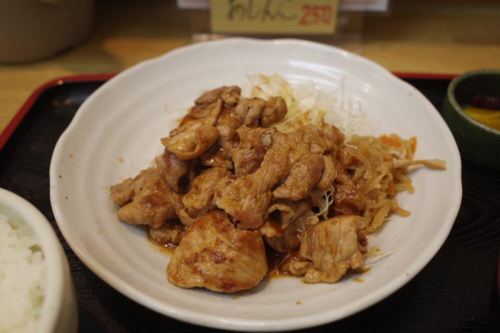 ポーク生姜焼肉