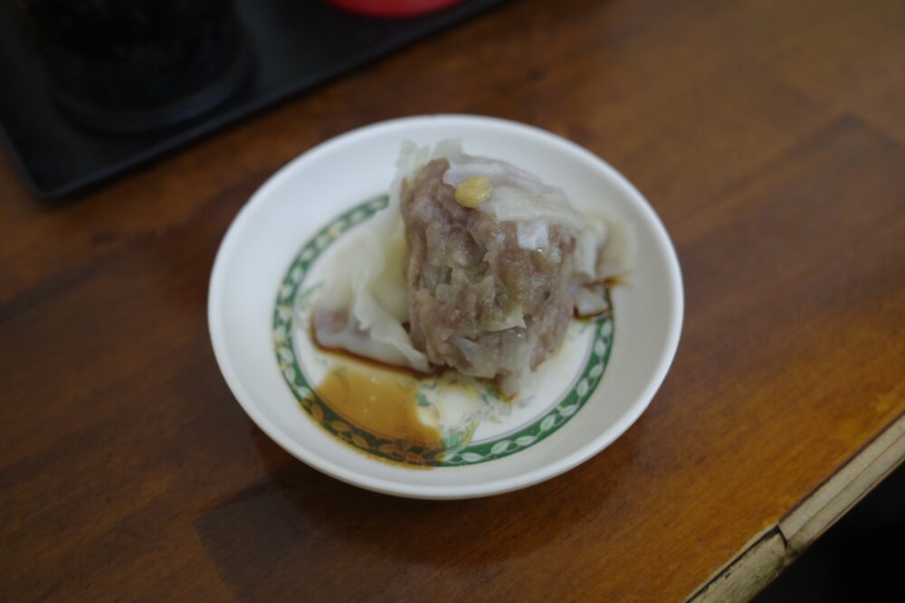 焼売の表面
