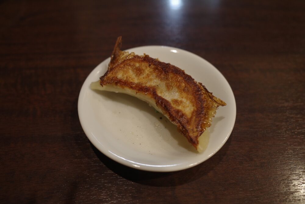 一つの餃子
