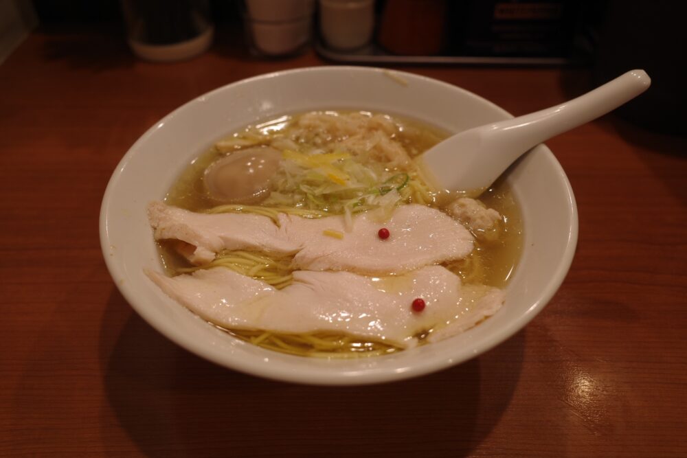 味玉塩ラーメン