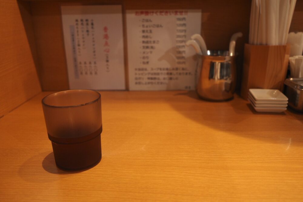 中華そば はし本さん店内