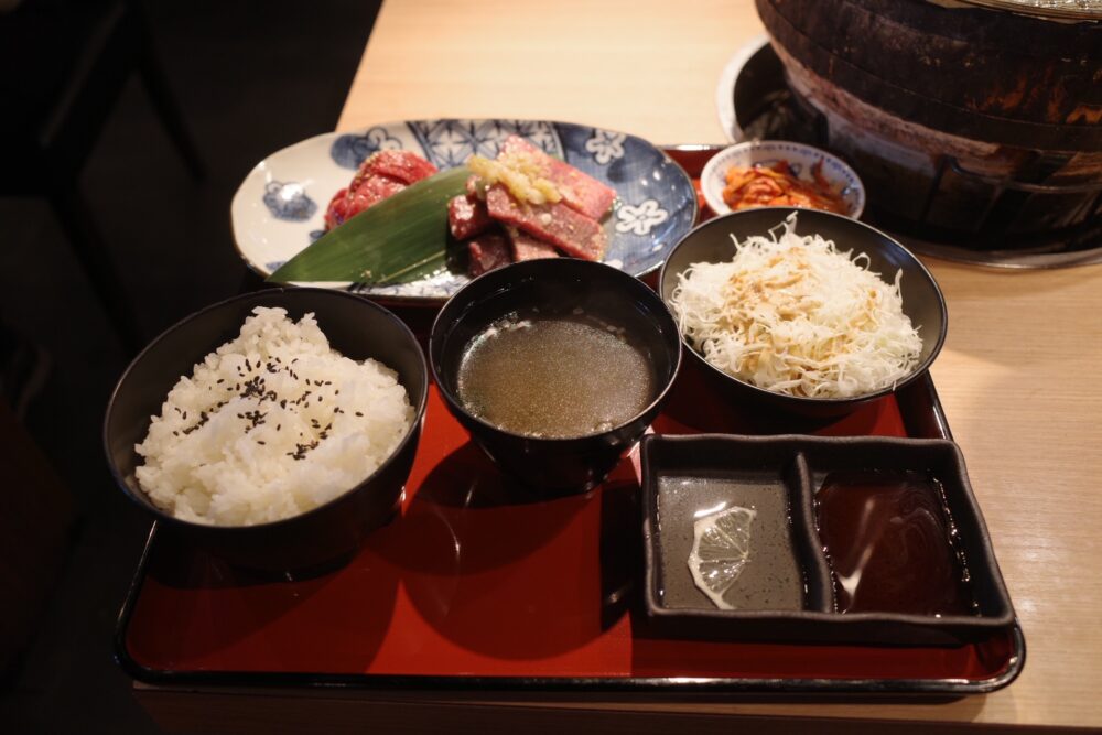 焼肉＆短冊タンランチ