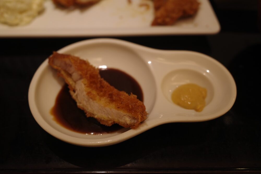 ソース&からし