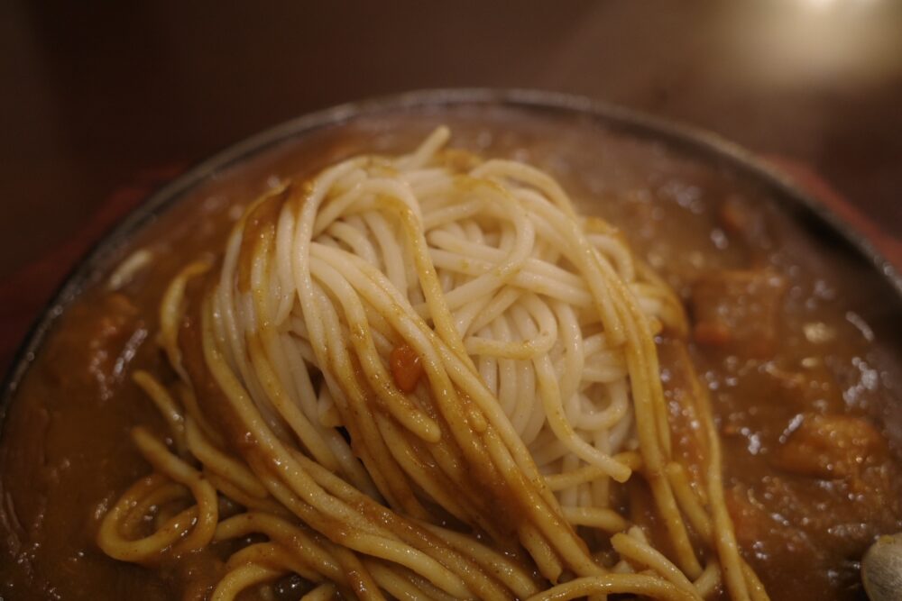 素のスパゲティ