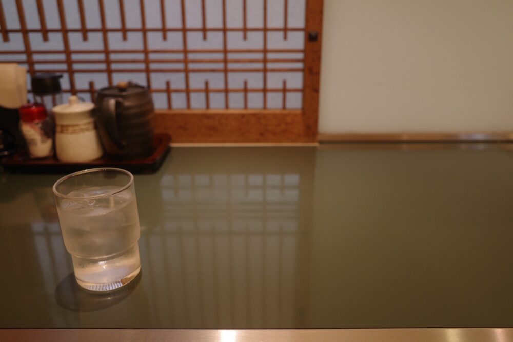 とんかつ・なべ 多津美さんカウンター