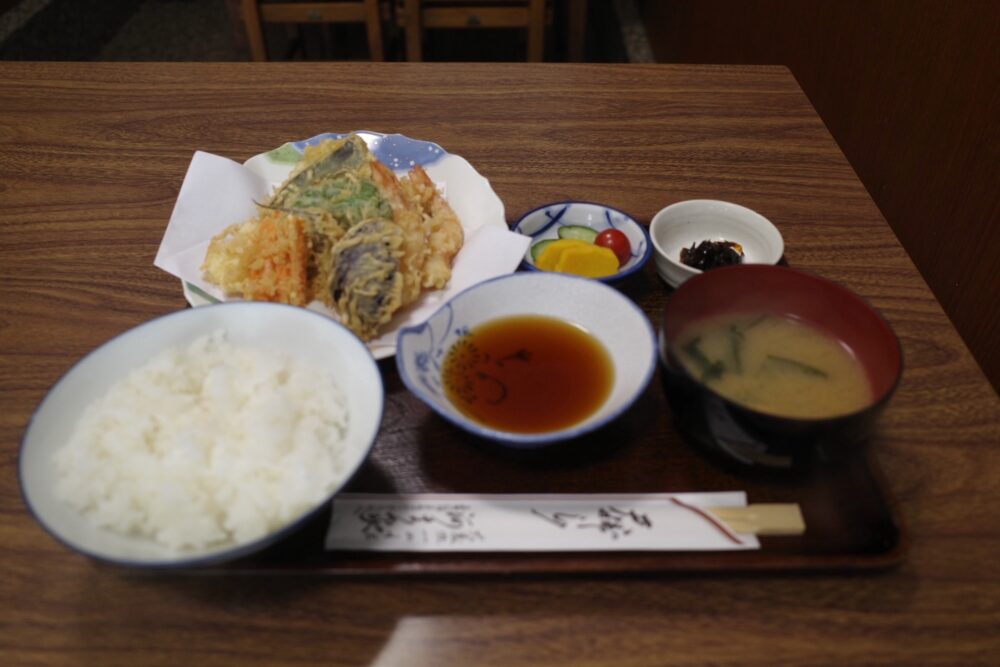 天ぷら定食