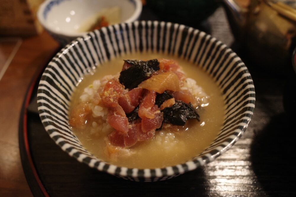 まぐろ茶漬け