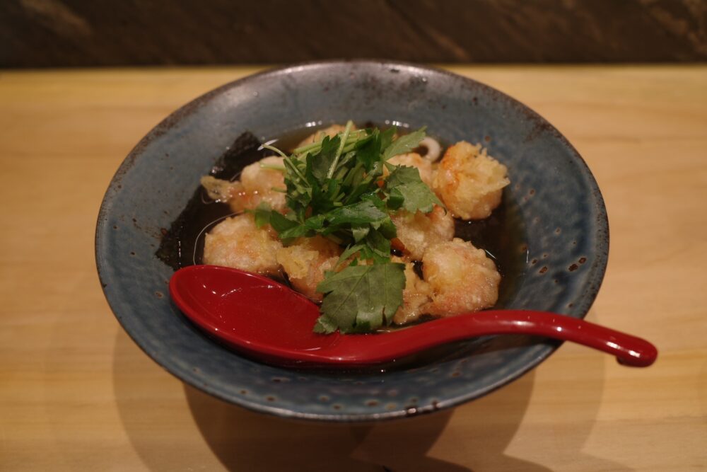 小海老の天バラうどん
