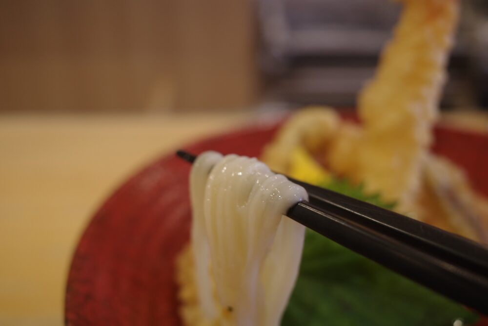 一口のうどん